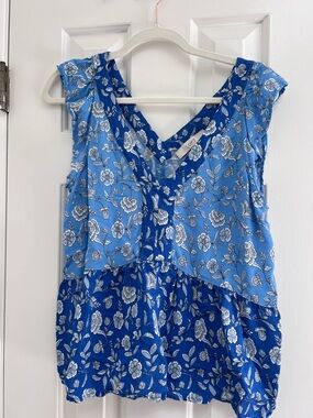 Loft peplum top